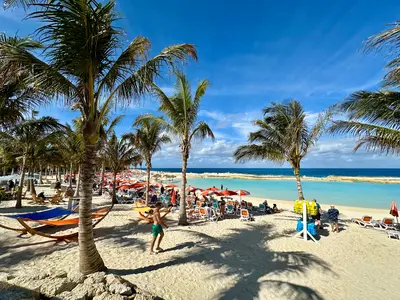 Look at Hideaway Beach pool