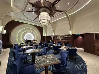 Icon of the Seas Empire Supper Club empty