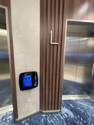 Destination elevator panel