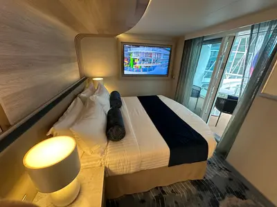 Bed in Surfside Family Suite