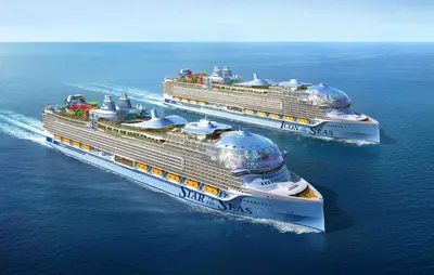 Star of the Seas and Icon of the Seas render