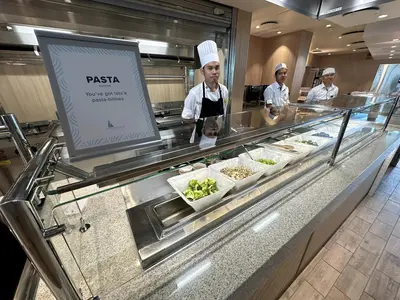 Pasta station