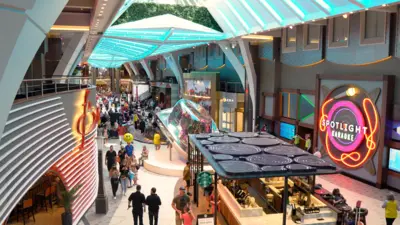 Royal Promenade on Symphony of the Seas