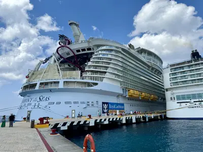 Harmony of the Seas in Cozumel, Mexico