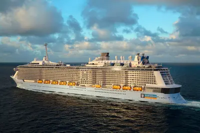 Anthem of the Seas aerial