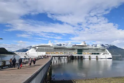 serenade docked in haines