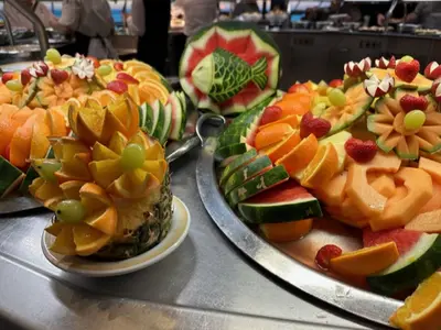 Fruit at the buffet