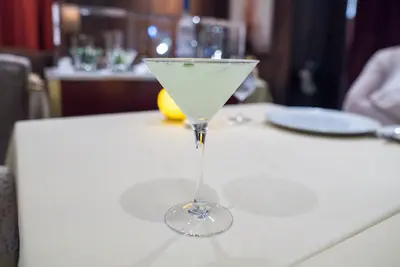 Cucumber Martini on Royal Caribbean cruise