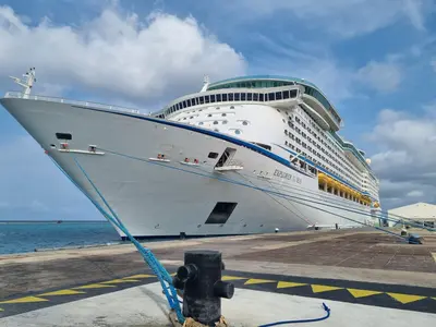 Explorer of the Seas in Aruba