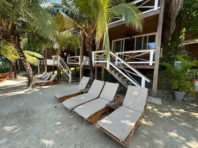 Front of the villa