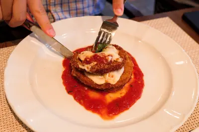 Giovanni's table on Allure of the Seas