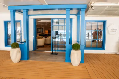 Crown Lounge entrance Allure of the Seas