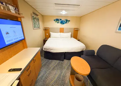 Interior cabin on Allure of the Seas