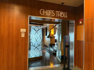 Chef's Table entrance