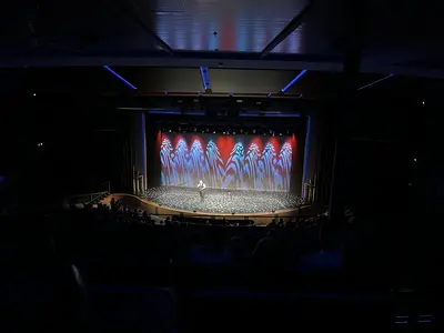 Comedy show from far away