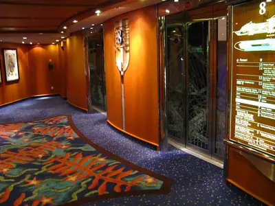 Deck 8 elevator