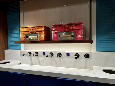 Handwashing station on Icon