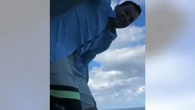 Passenger jumping