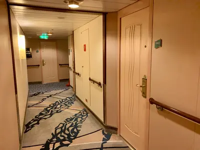 Hallway on Voyager of the Seas