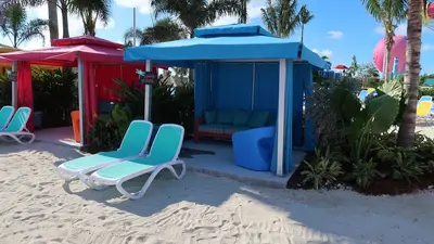 Thrill Waterpark cabana