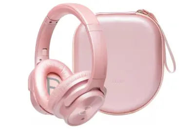 pink headphones from Amazon