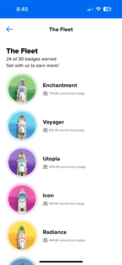 Ship count