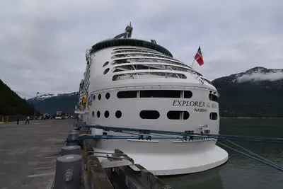 Explorer docked in Skagway