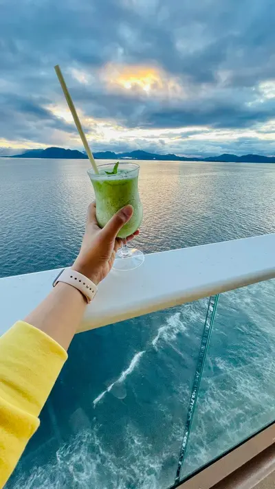 Frozen virgin mojito