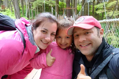 Family in Alaska