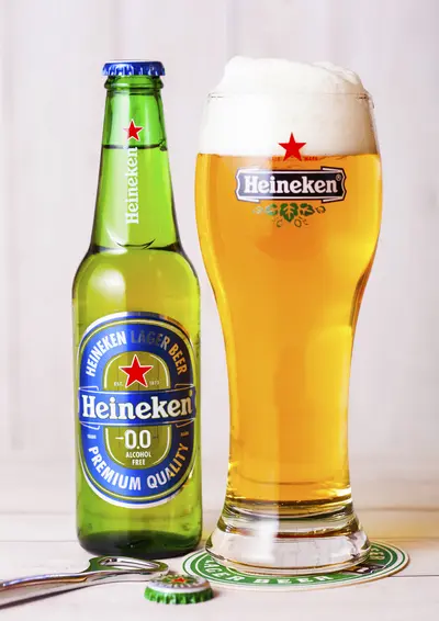 Heineken Lager Non Alcoholic Beer