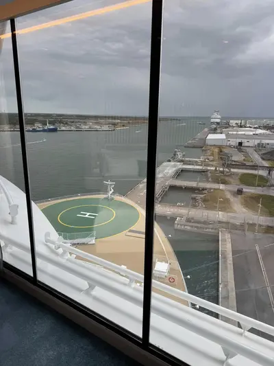 View of the front