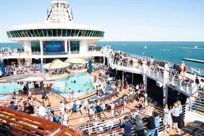 explorer of the seas pool deck