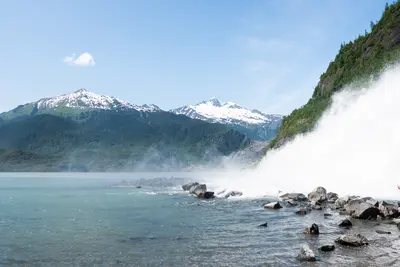 Nugget Falls in Juneau