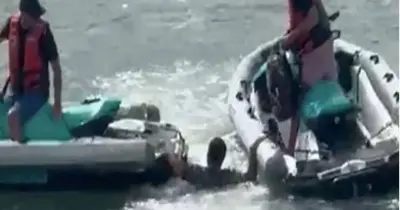 Being rescued