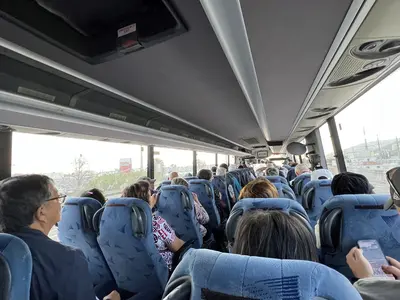 People on a bus