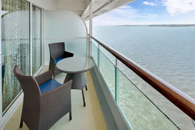 Grand suite balcony