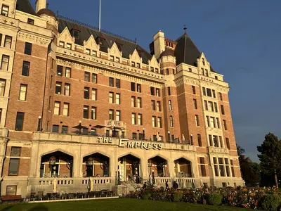 Empress Hotel in Victoria BC