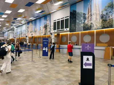 Barcelona Embarkation