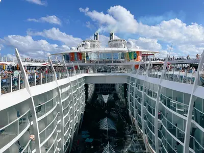 Symphony of the Seas Central Park Aerial