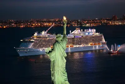 Quantum of the Seas near New York