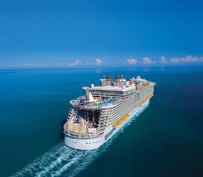 Oasis of the Seas aerial