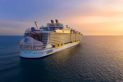 Wonder of the Seas aerial aft