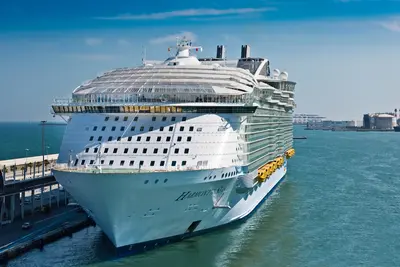 Harmony of the Seas in Barcelona