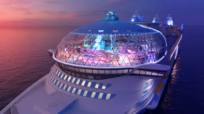 Icon of the Seas front render