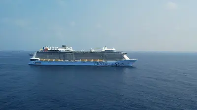 Odyssey of the Seas in the Mediterranean Sea