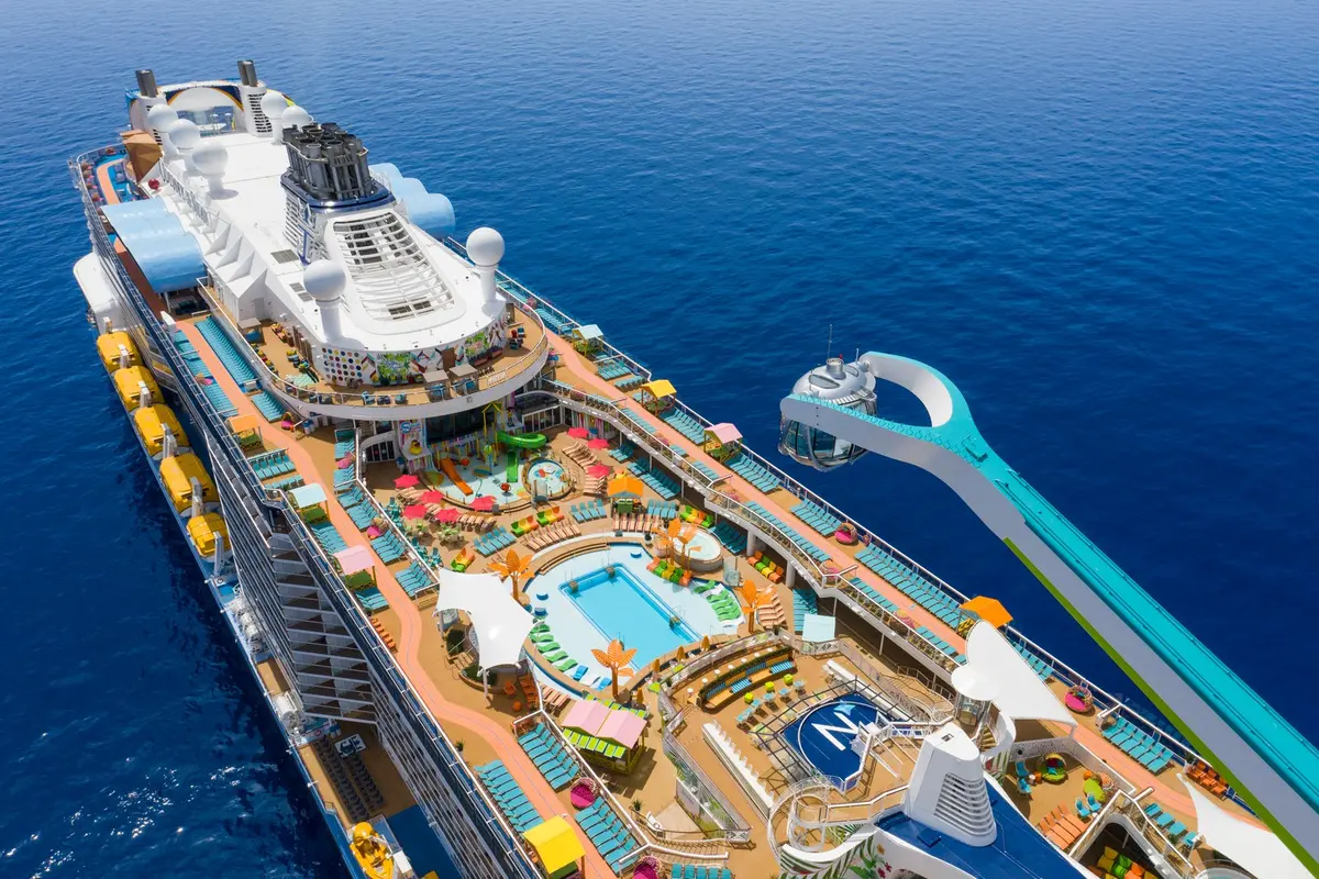 Odyssey of the Seas aerial