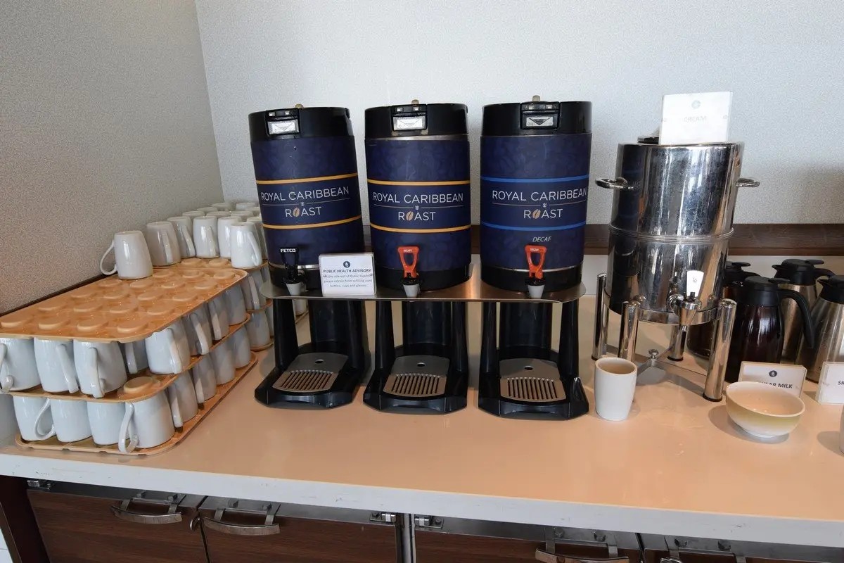 Coffee included