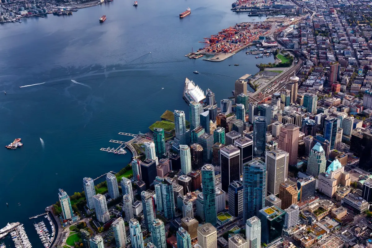 Vancouver aerial