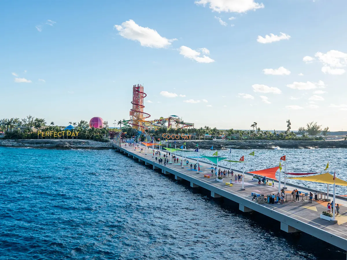 Perfect Day at CocoCay seen from ship