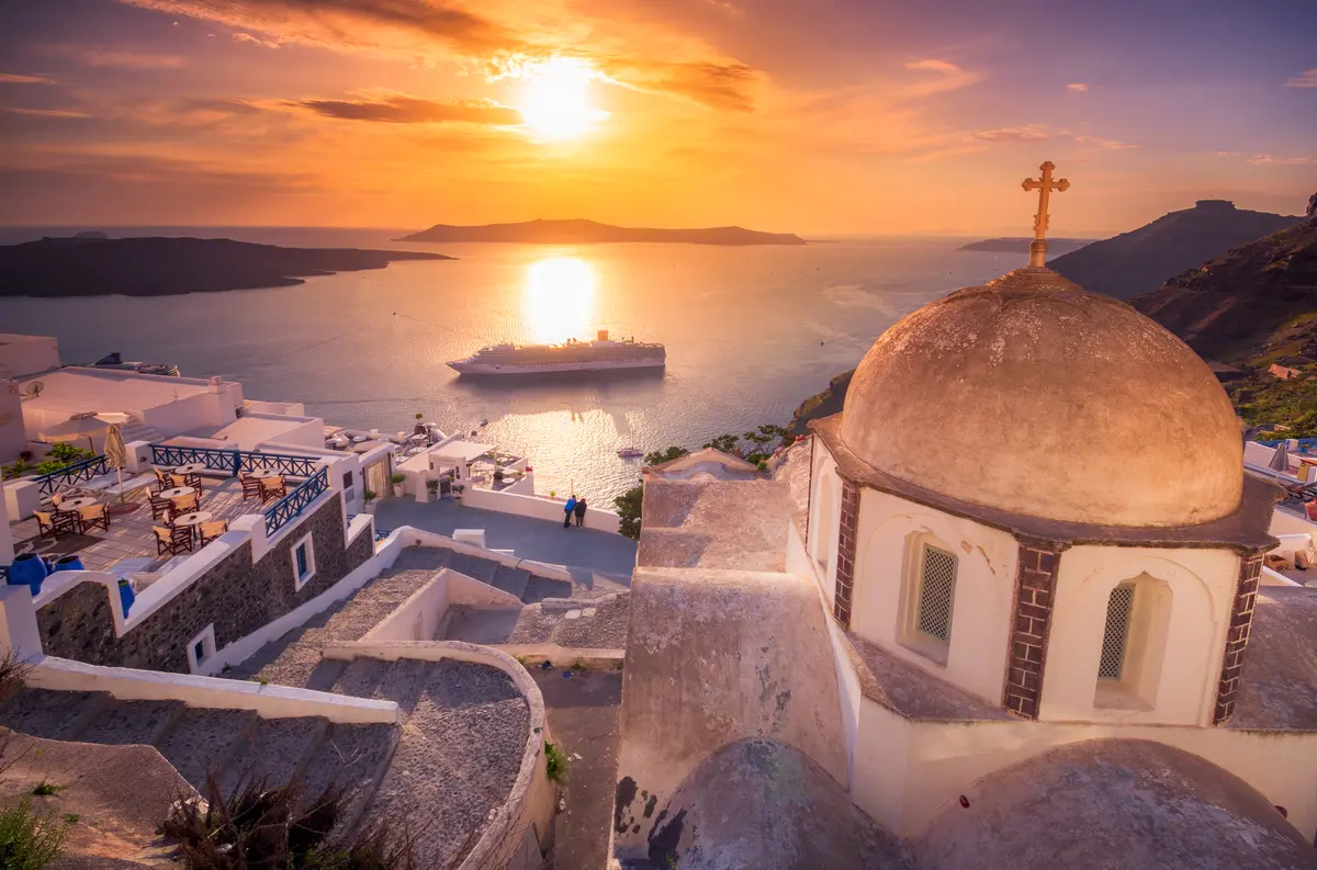 Santorini sunset